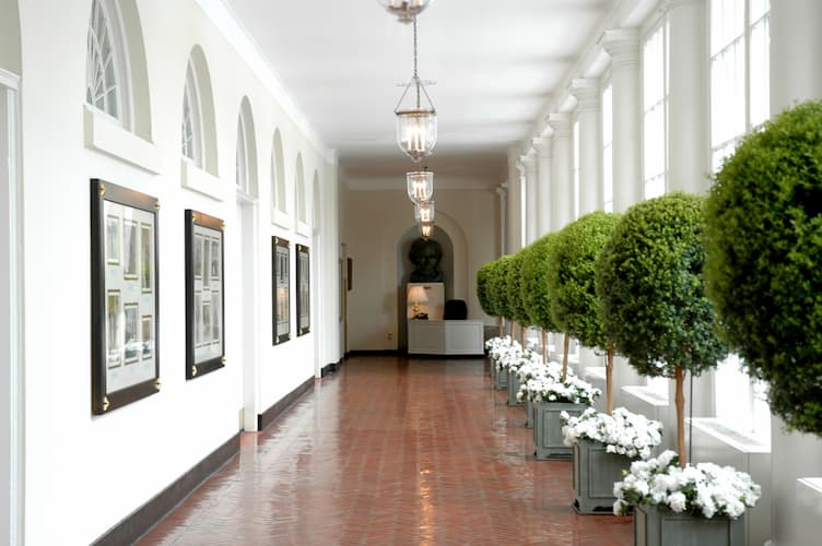 South Corridor of White House