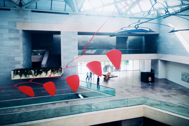 National Gallery of Art East Building atrium